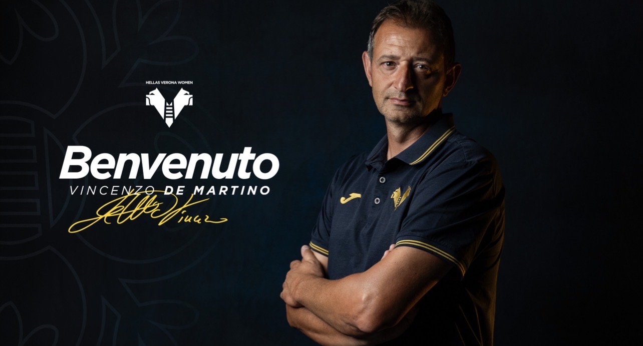 Hellas Verona Women, De Martino è il nuovo allenatore