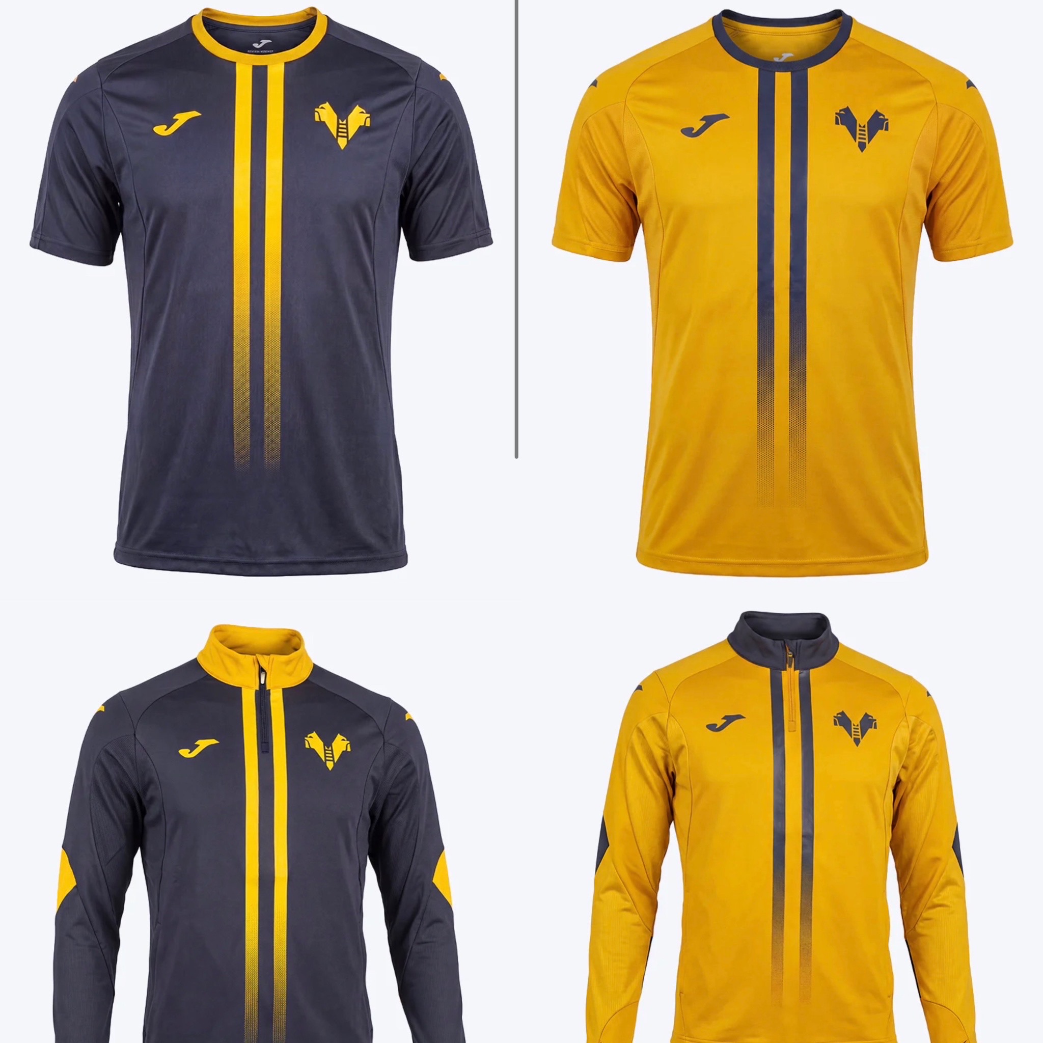 Hellas Verona 2026/27, maglia e felpa allenamento