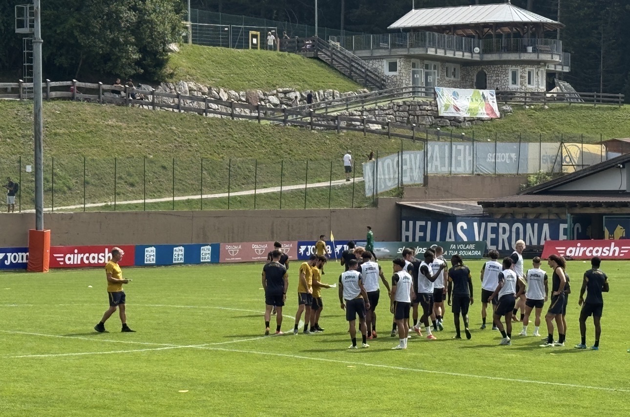 Folgaria 2026, Hellas Verona: il commento video dopo il terzo giorno di ritiro