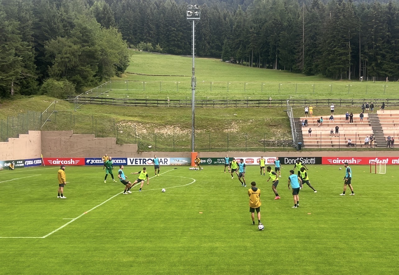 Folgaria 2026, Hellas Verona: gialloblù in campo questo pomeriggio