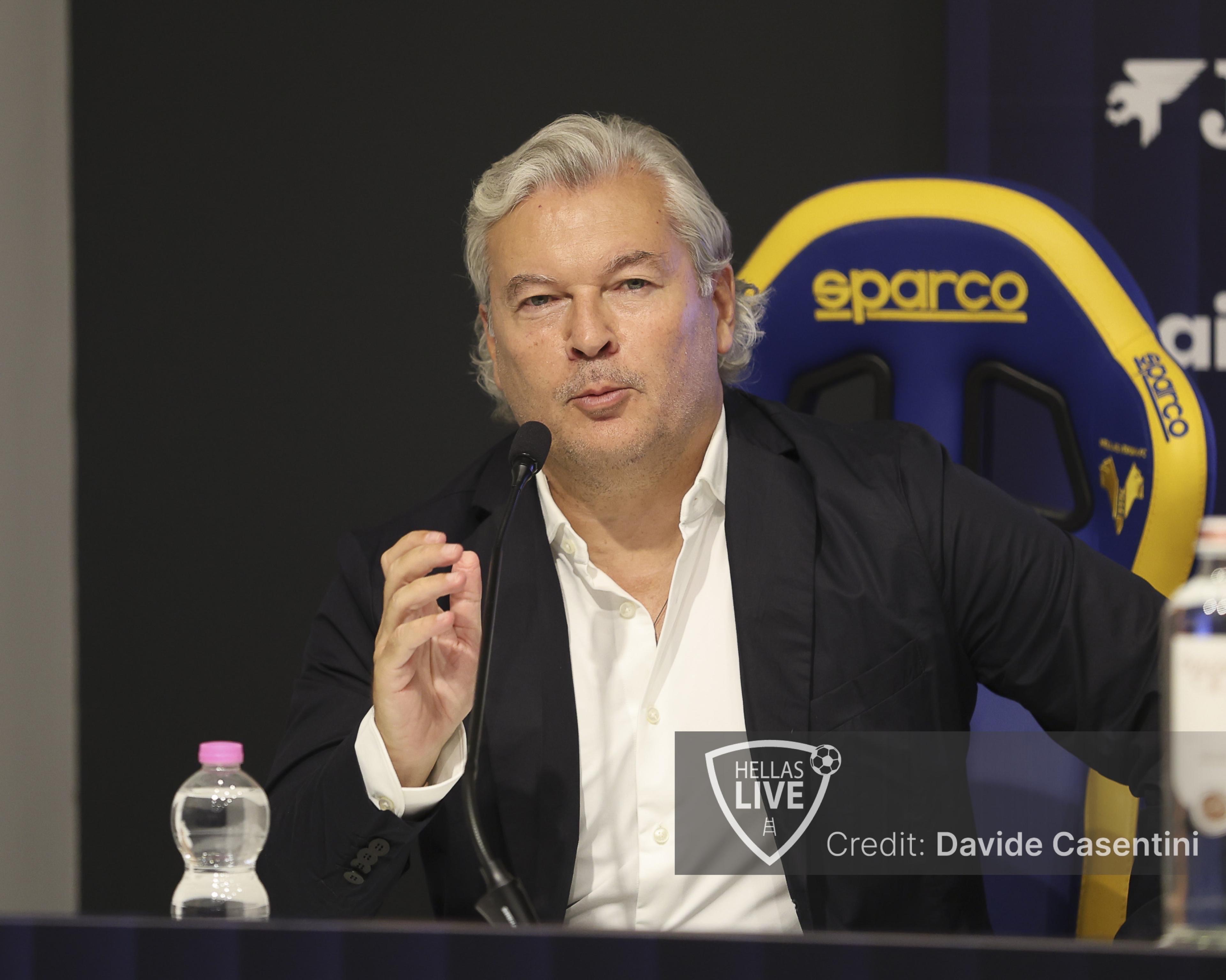Folgaria 2026, Hellas Verona: Sogliano presente