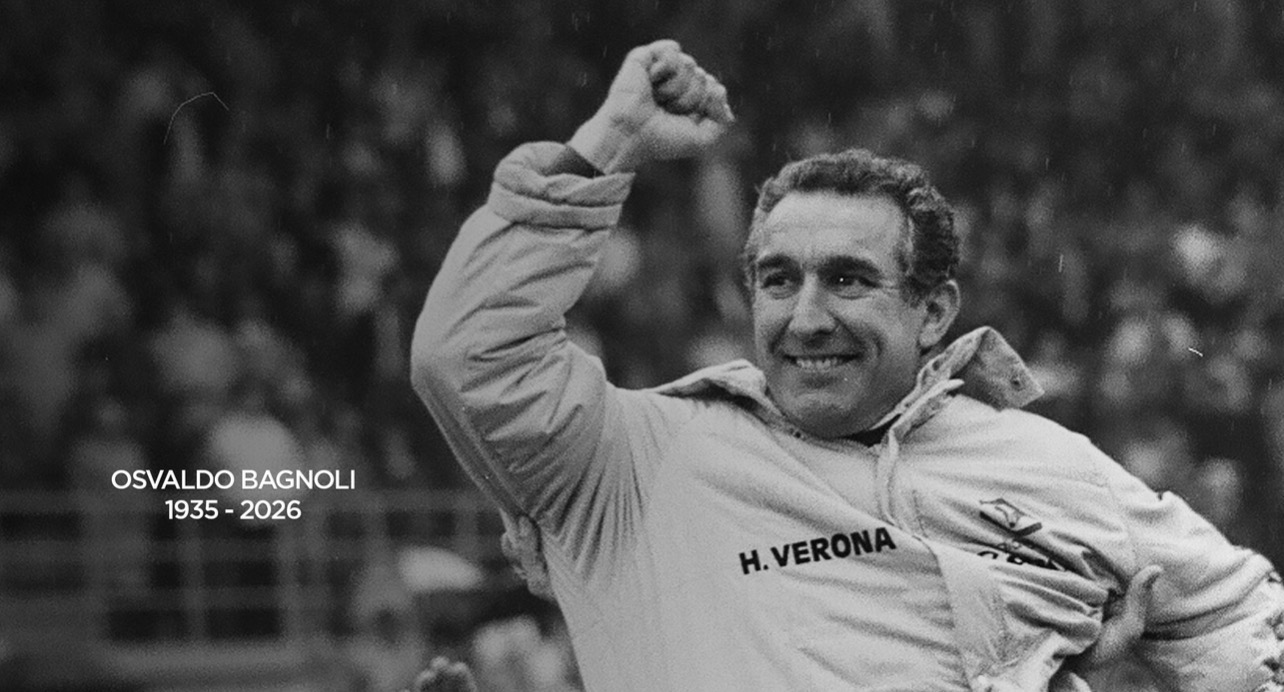 Ciao, grande Osvaldo. Il cordoglio dell’Hellas Verona per la scomparsa di Bagnoli