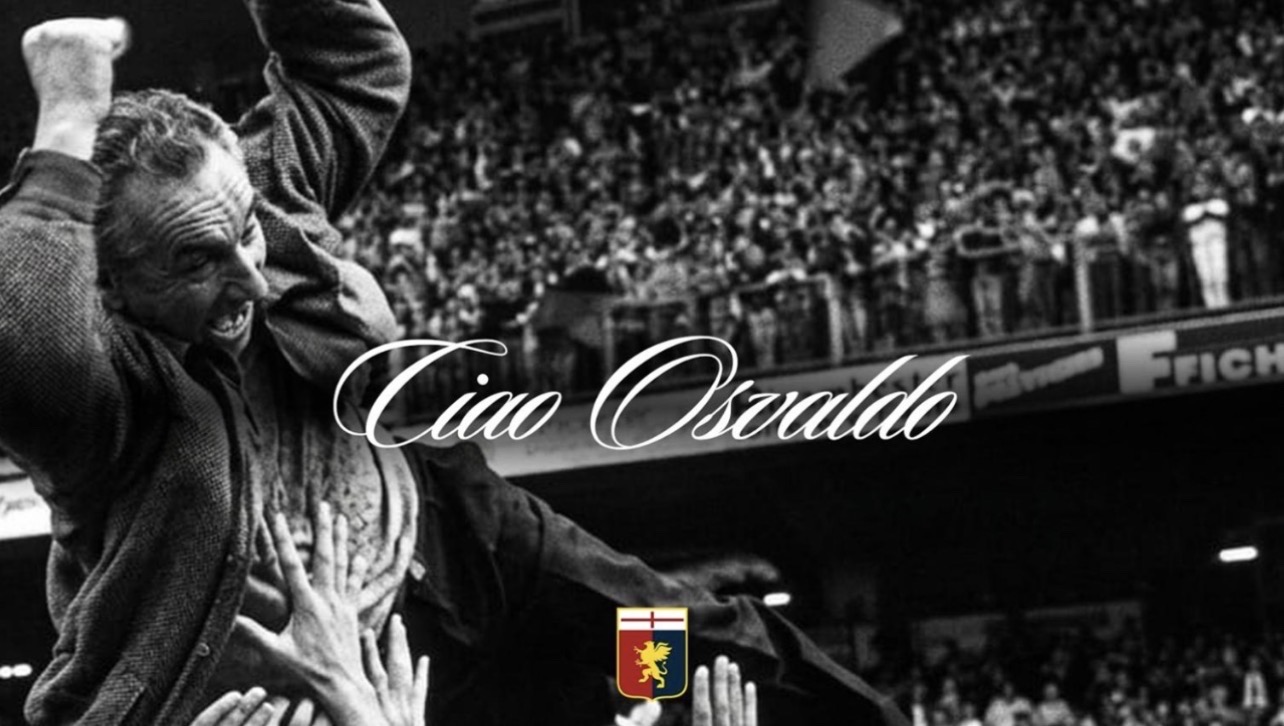 Ciao Osvaldo, il grazie del Genoa