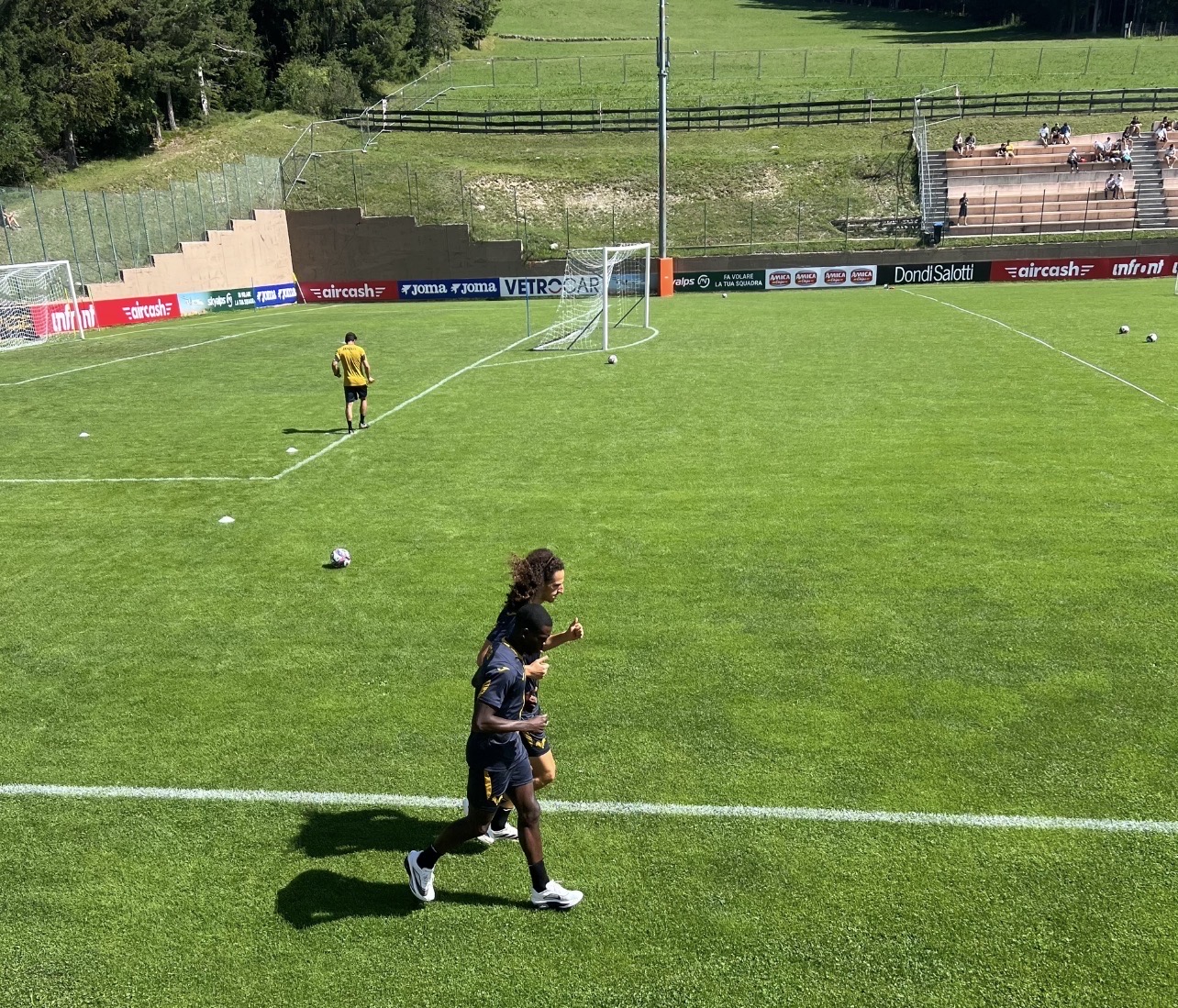 Folgaria 2026, Hellas Verona: lavoro atletico per Bega e Fallou