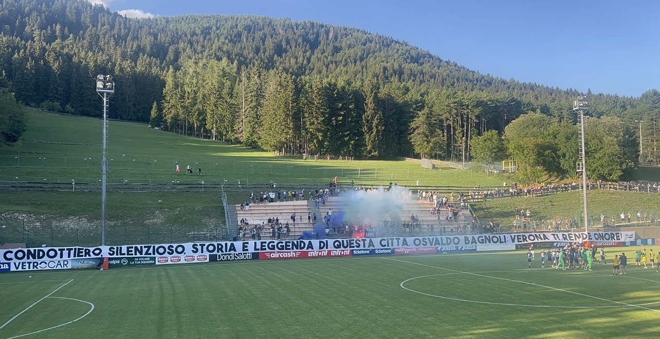 Amichevole. Hellas Verona-Rovereto 8-1