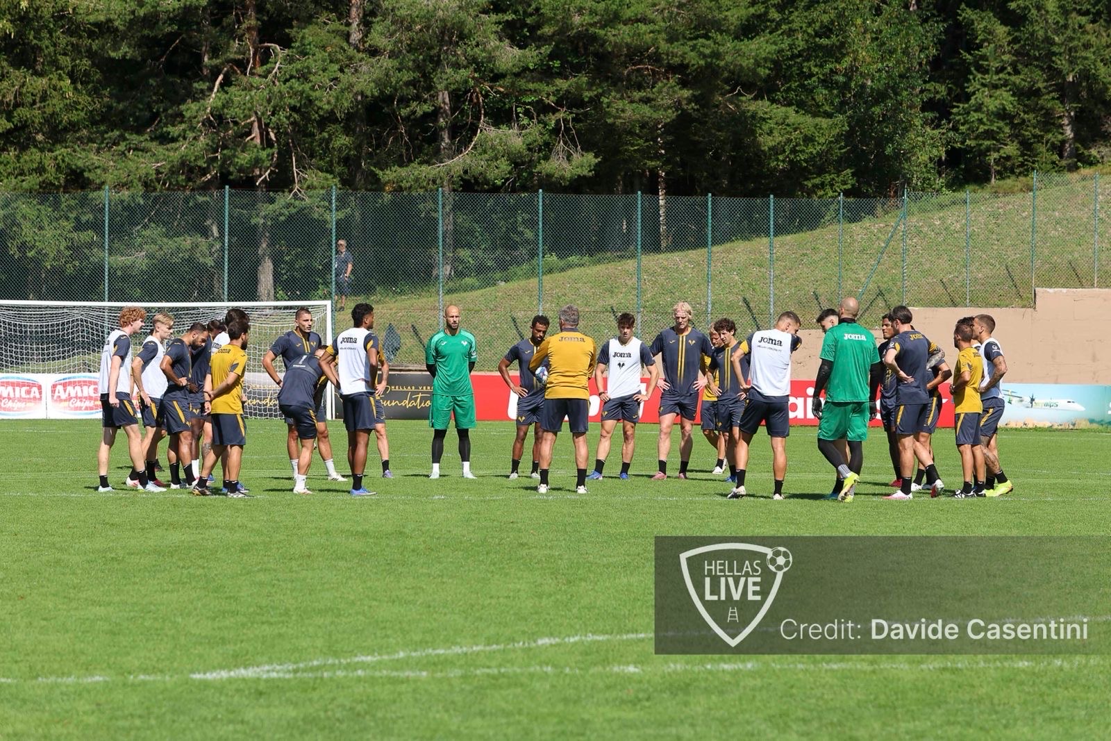Folgaria 2026, Hellas Verona: allenamento solo al mattino