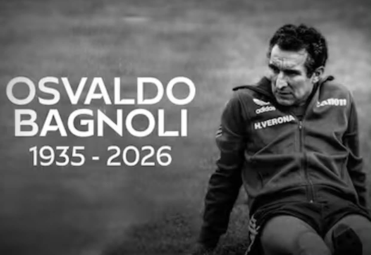 Luciano Marangon: ”Giornata di lutto e di silenzio. Ciao Mister Osvaldo Bagnoli”