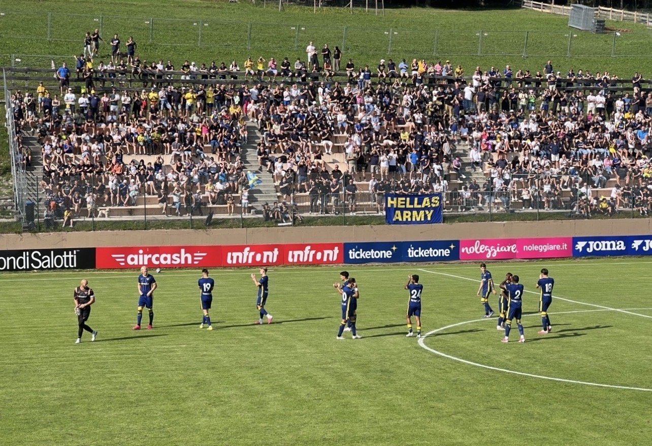 Folgaria 2026, Hellas Verona: allenamento solo al mattino