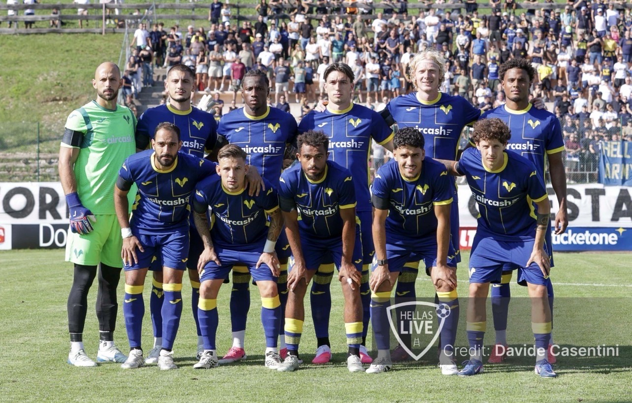 Amichevole, ore 17:30 Hellas Verona-Dolomiti Bellunesi