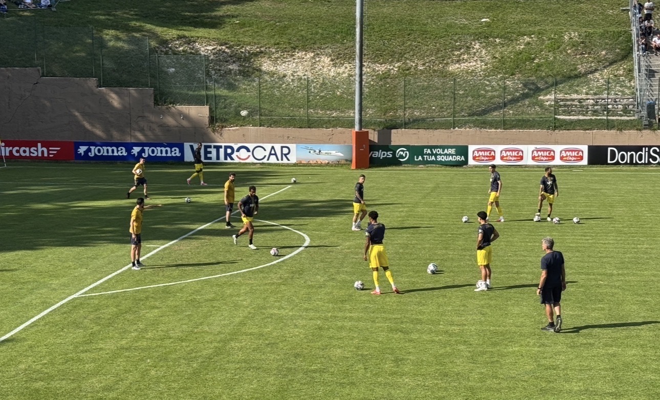 Amichevole, formazioni Hellas Verona-Dolomiti Bellunesi