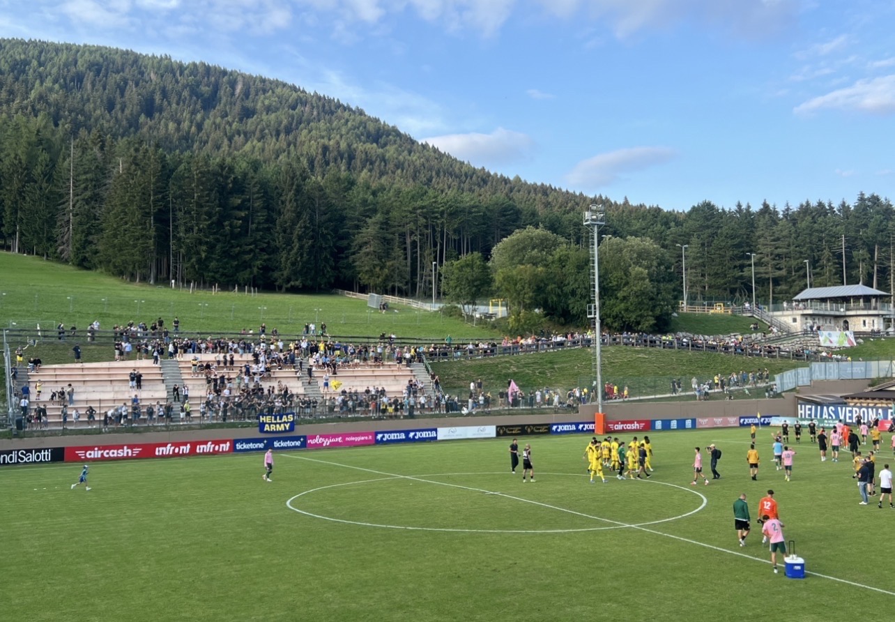 Amichevole, Hellas Verona-Dolomiti Bellunesi 1-0