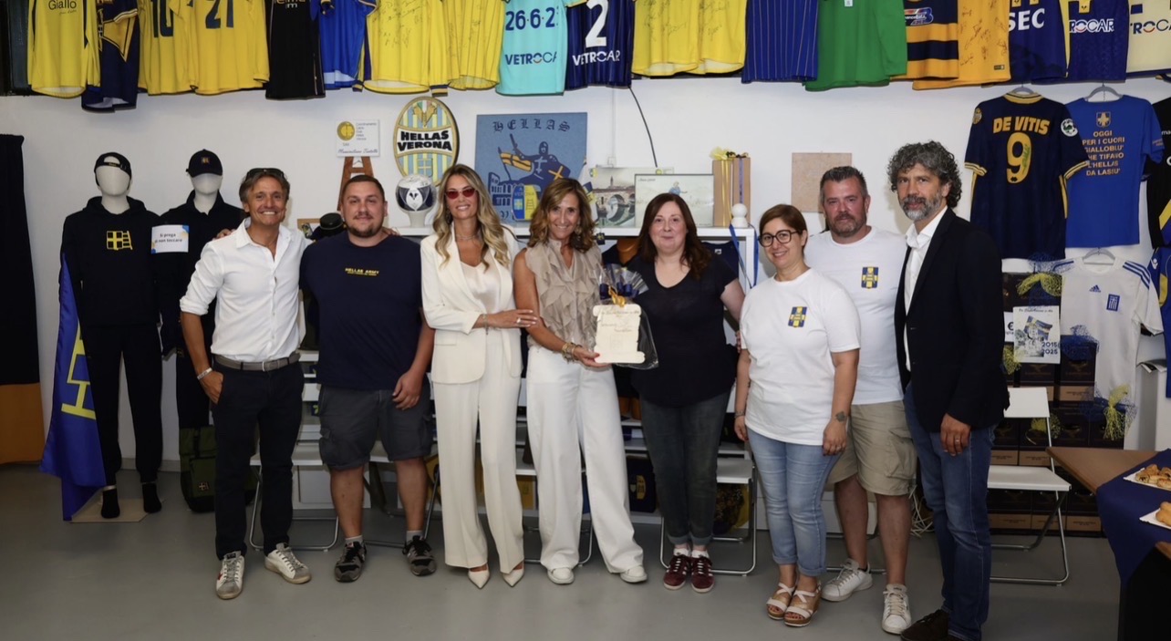 Per Sempre Voleremo In Alto: donati 5.000 euro all’Hellas Verona Foundation