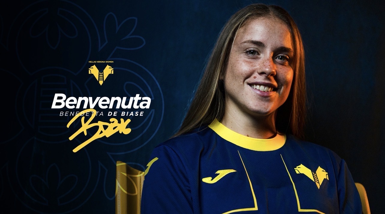 Hellas Verona Women, De Biase è gialloblù