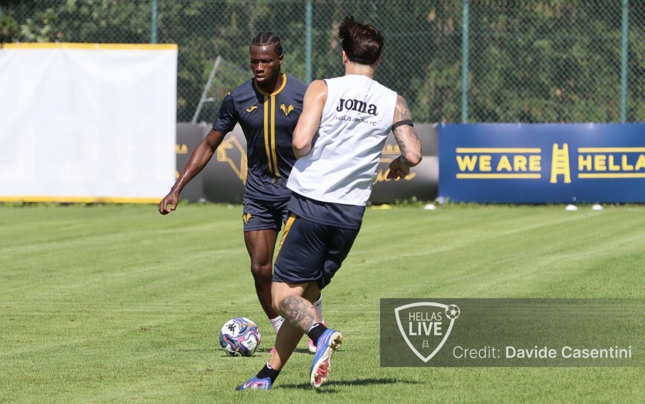 Hellas Verona, allenamento per i gialloblù