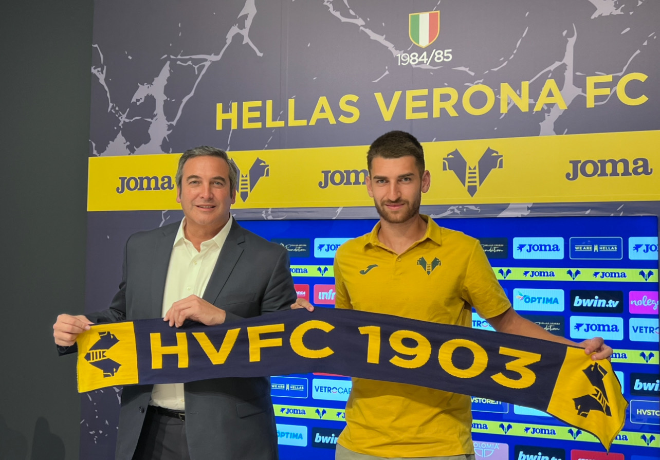Hellas Verona, Yellu in prestito con diritto di riscatto al Maritimo