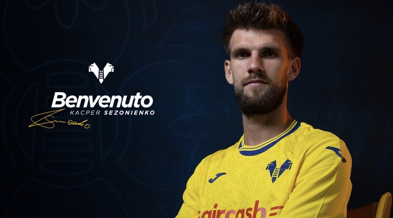UFFICIALE. Kacper Sezonienko a titolo definitivo all’Hellas Verona