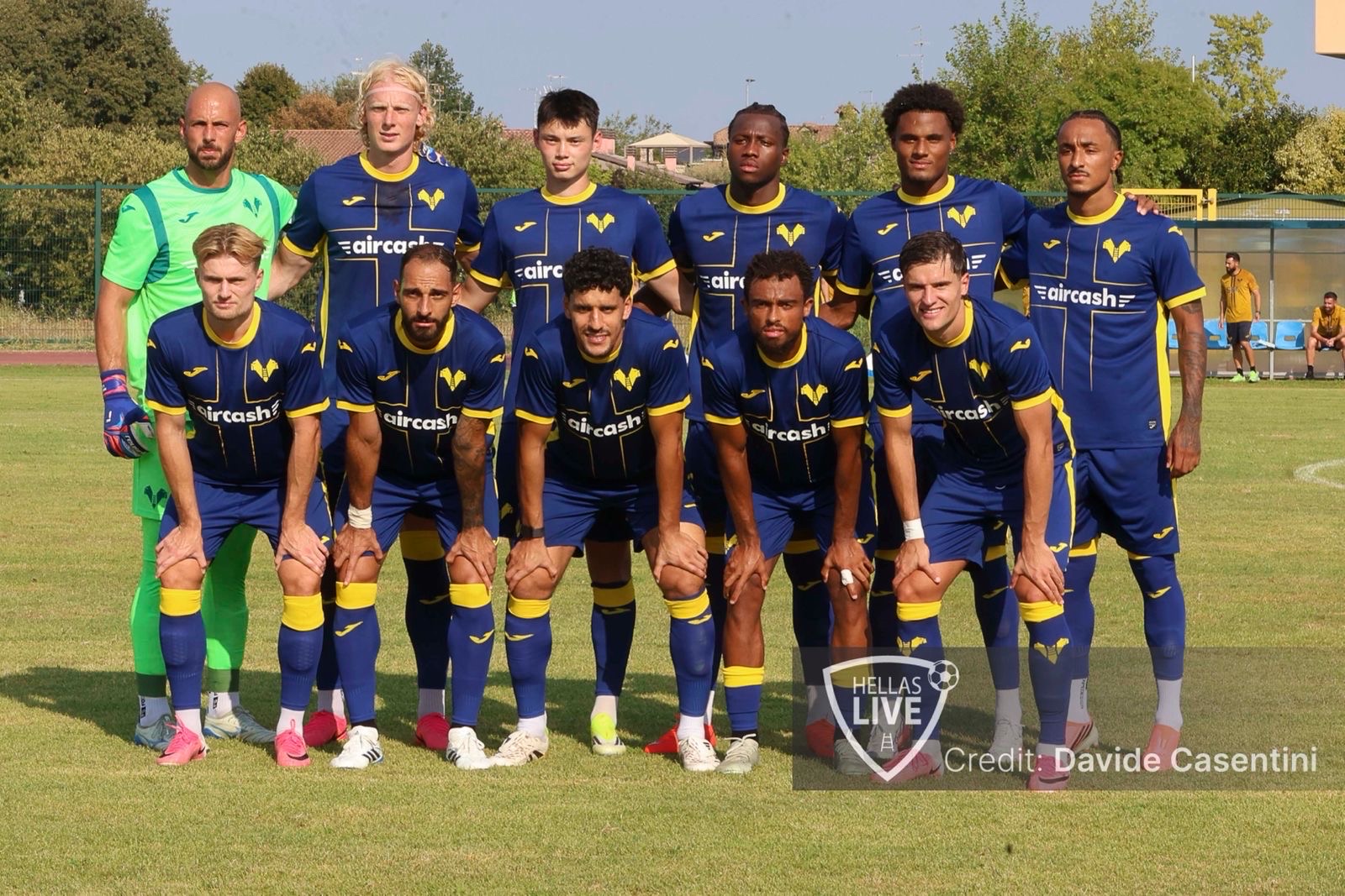 Amichevole, Hellas Verona-Lecco 3-0