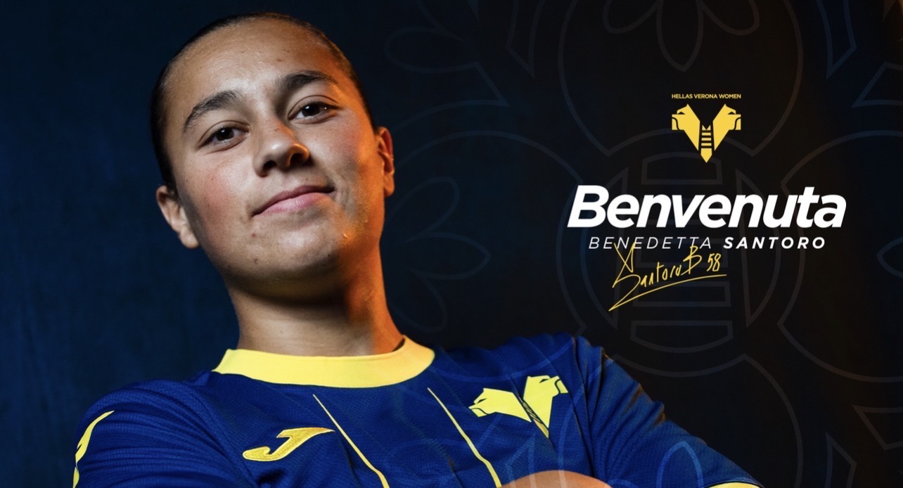 Hellas Verona Women, Santoro è gialloblù