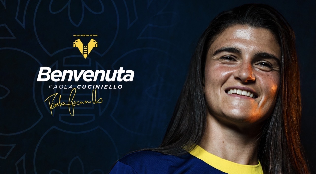 Hellas Verona Women, Cuciniello è gialloblù