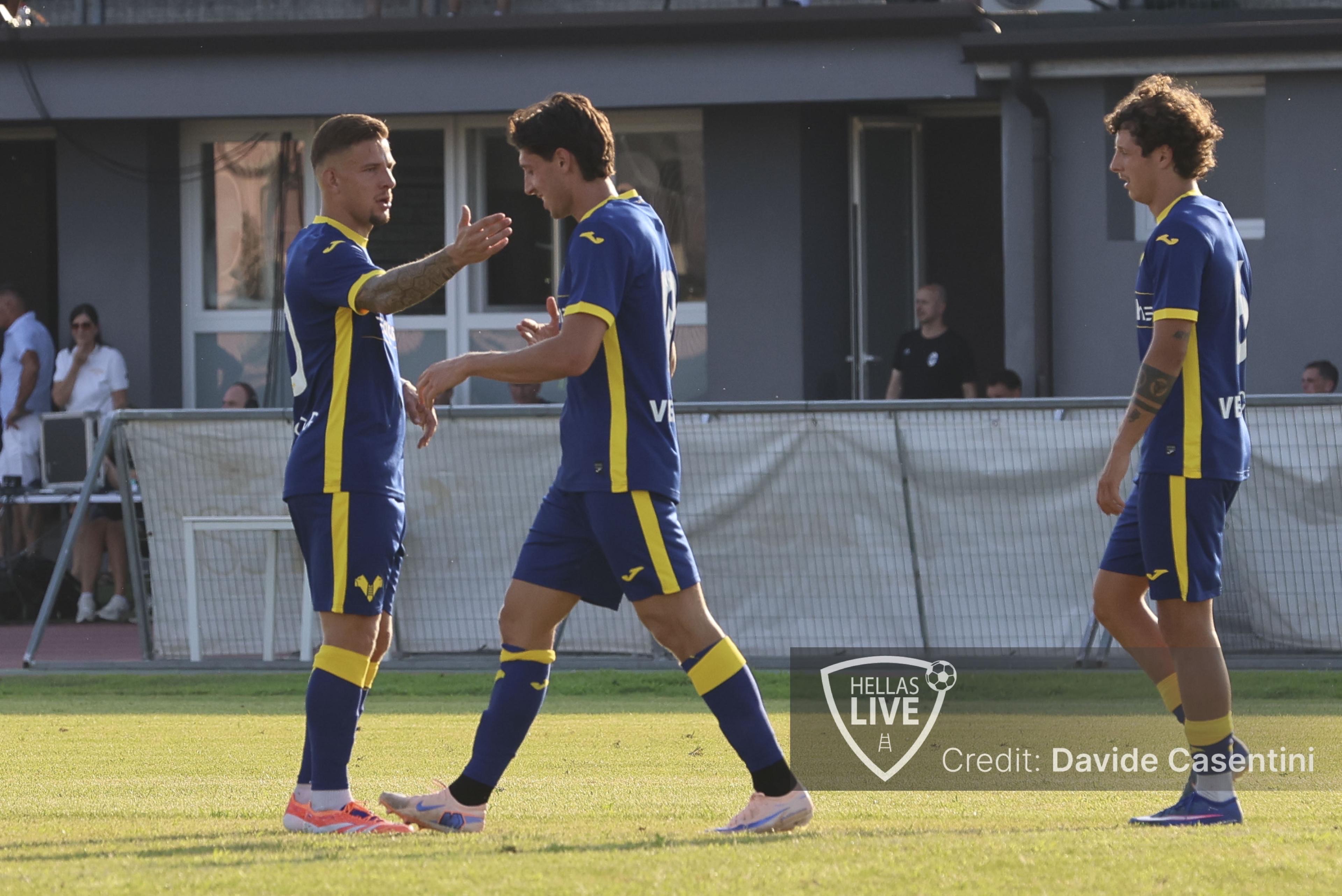 Hellas Verona, allenamento per i gialloblù