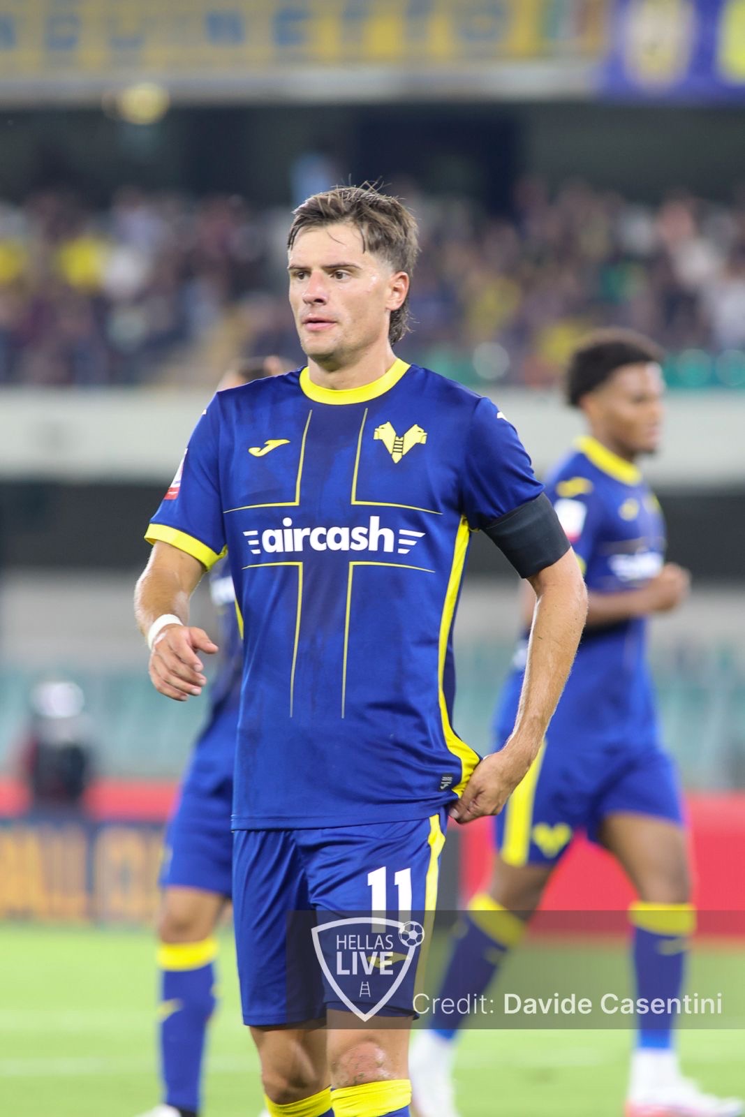 Hellas Verona-Vietus Entella 1-1, pareggia Compagnon