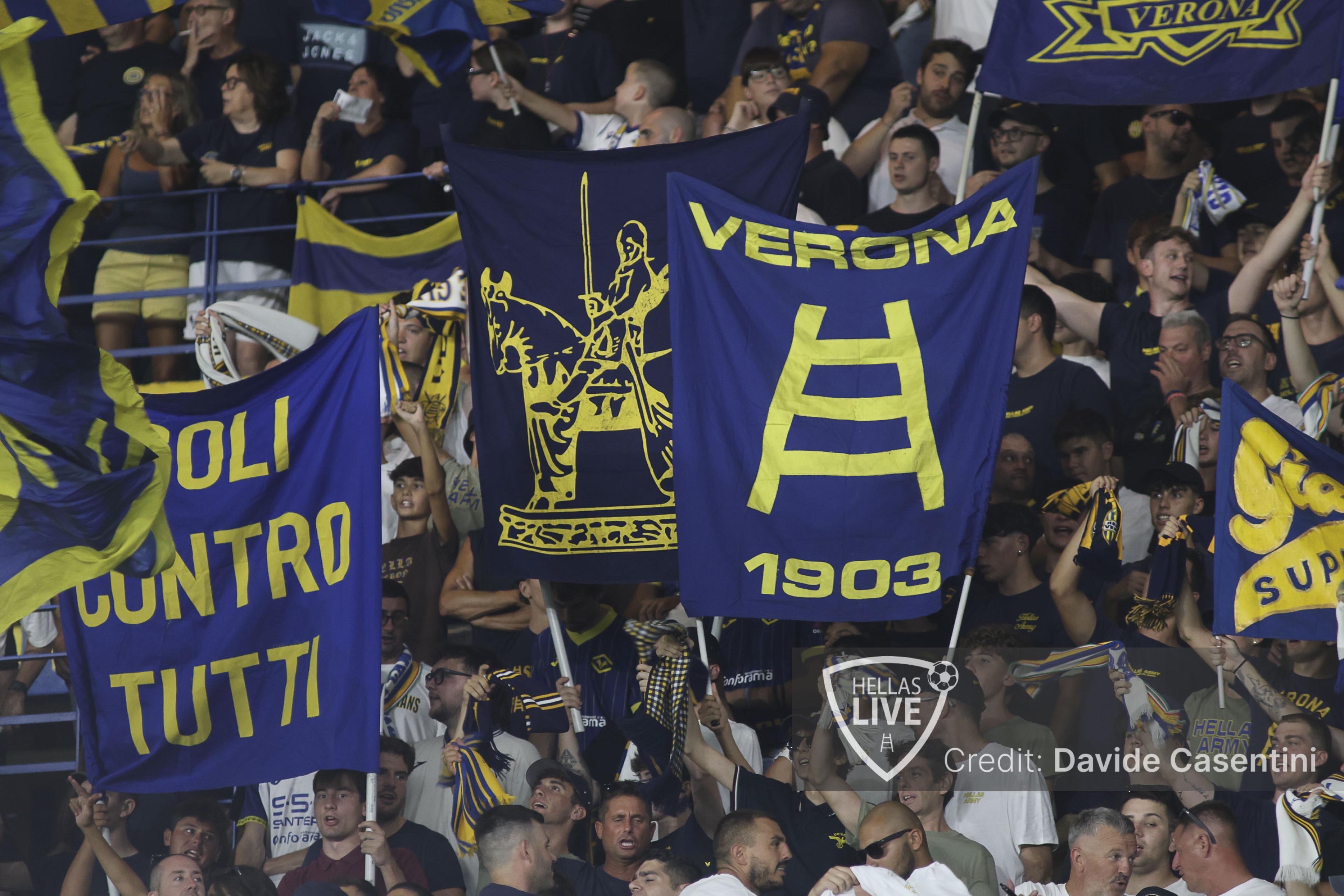 Info biglietti Hellas Verona-Ascoli. Divieto di vendita ai residenti nelle Province di Ascoli Piceno, Macerata, Fermo e Teramo