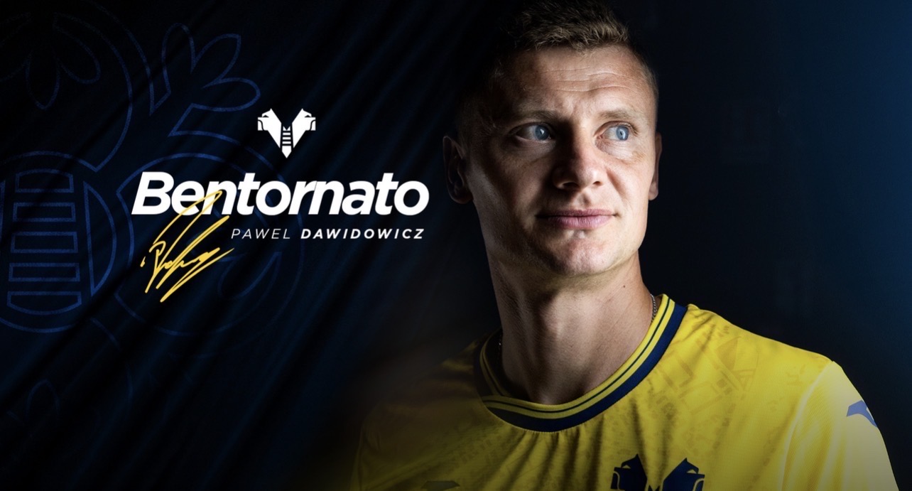 UFFICIALE. Hellas Verona, contratto sino al 30 giugno 2027 per Pawel Dawidowicz