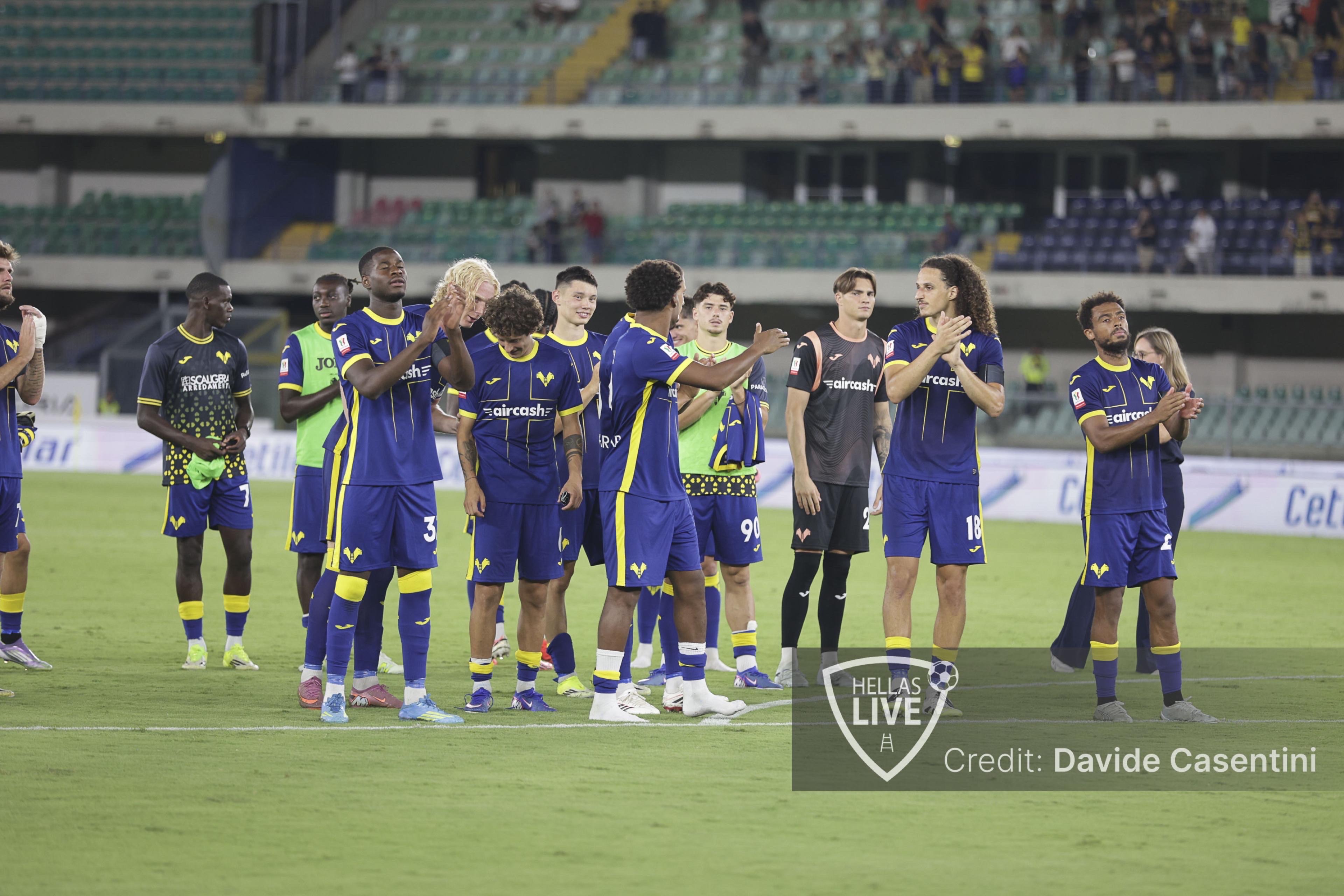 Numeri e curiosità di Hellas Verona-Ascoli
