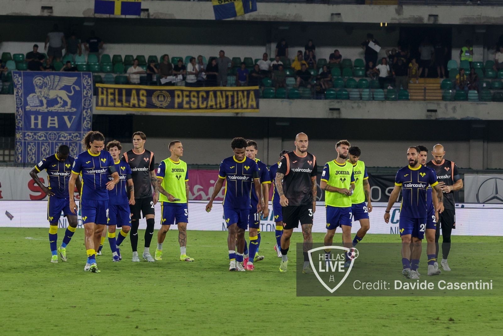 Pagelle gialloblù, Hellas Verona-Ascoli 1-2