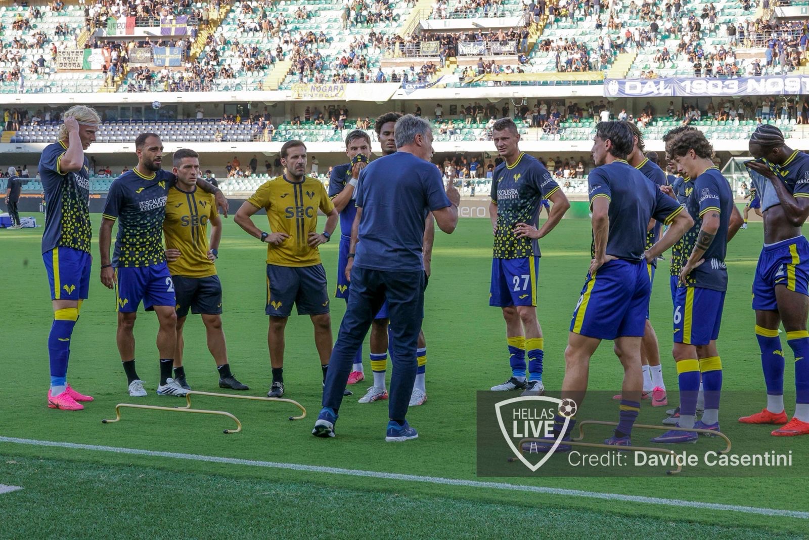 Hellas Verona, lunedì di riposo per i gialloblù