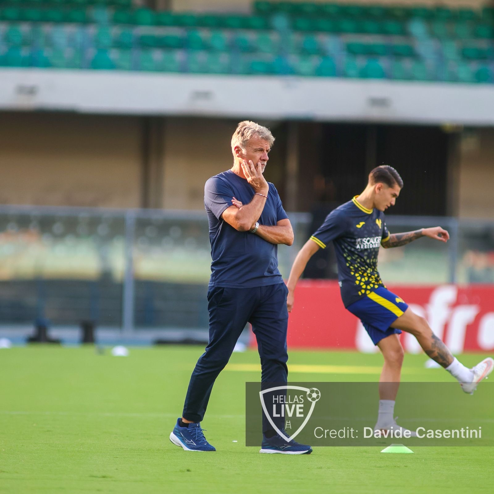 Hellas Verona, allenamento questo pomeriggio