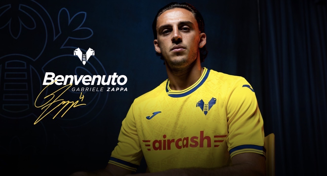 UFFICIALE. Zappa all’Hellas Verona. Prestito con obbligo di riscatto al verificarsi di determinate condizioni
