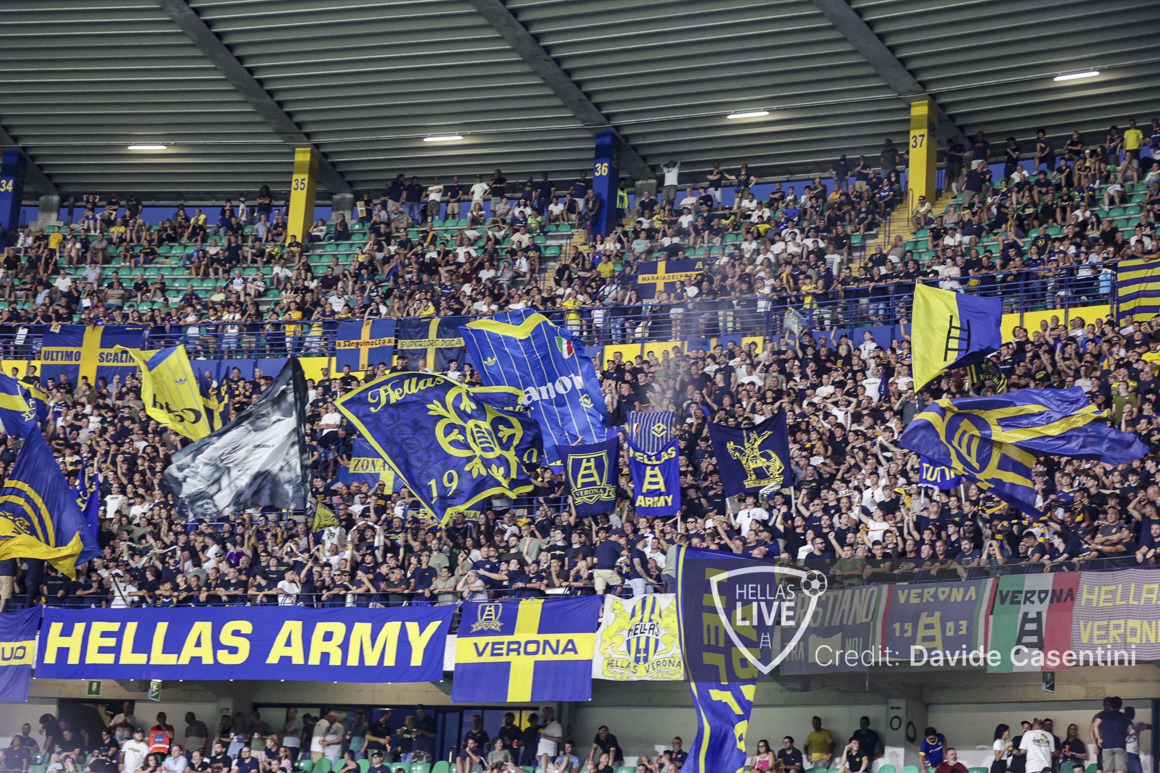Info biglietti Hellas Verona-Arezzo