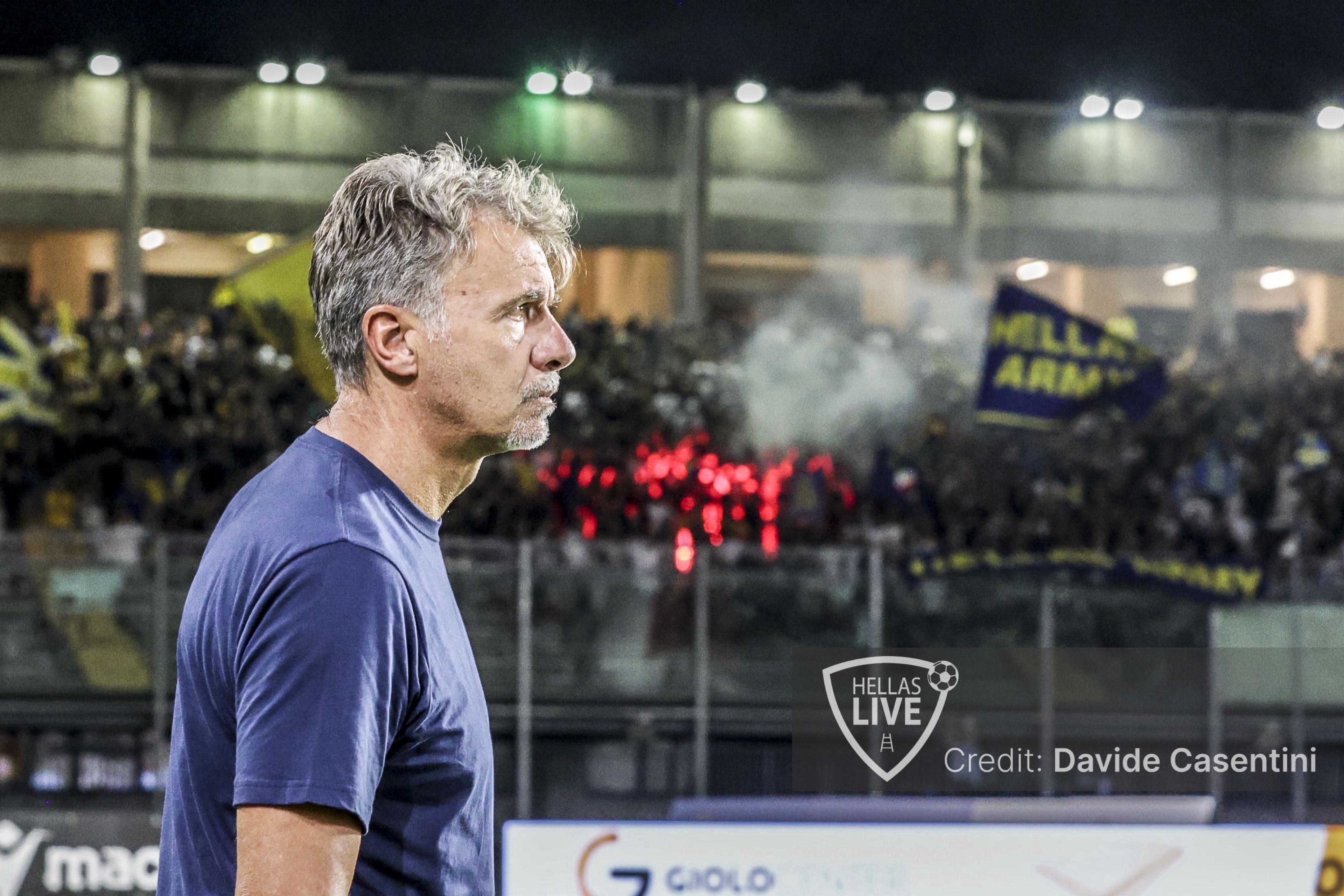 Coppa Italia, Cagliari-Hellas Verona, Baroni: “Abbiamo iniziato un percorso di crescita”