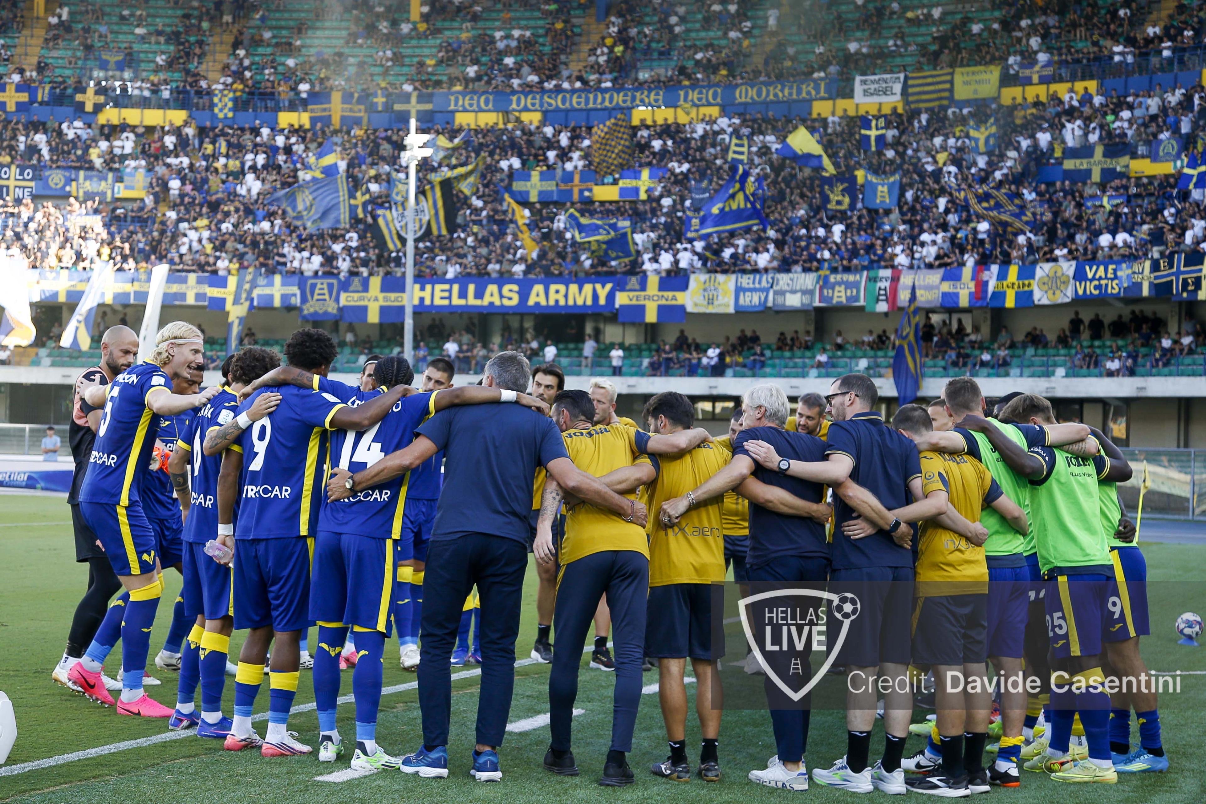 Hellas Verona: Edmundsson, Mulattieri e Serdar incontrano questa sera allo store i tifosi gialloblù