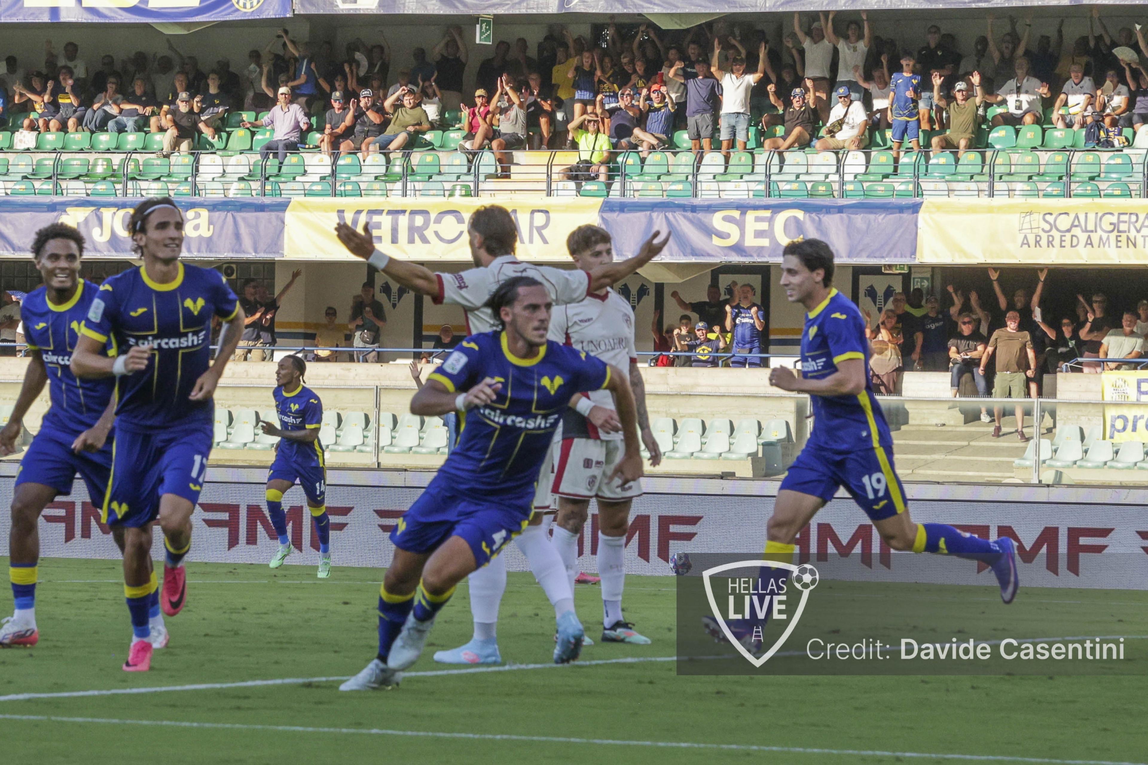 Zappa: “Contento per il primo gol con questa maglia e per la prestazione di tutta la squadra”