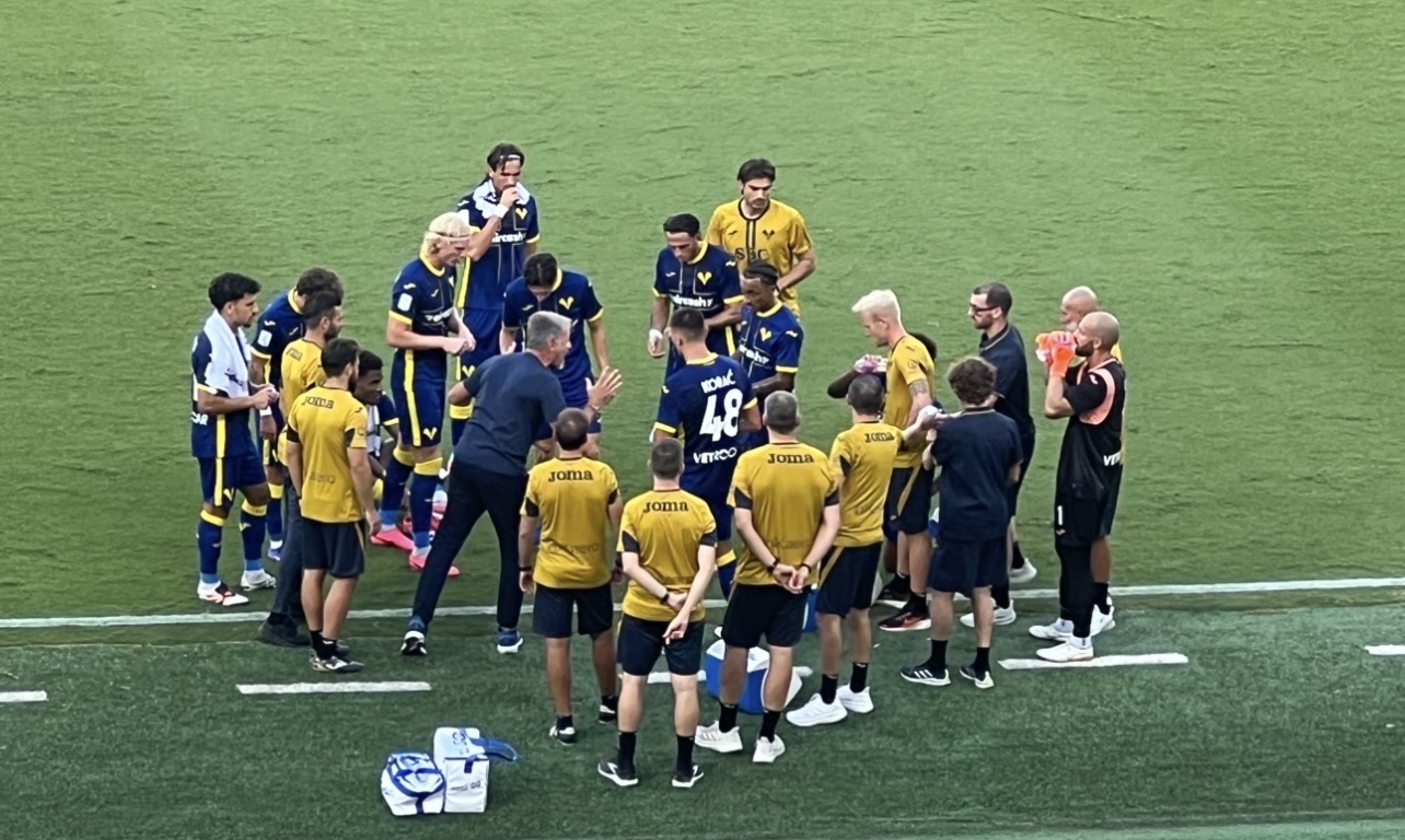Hellas Verona, allenamento questa mattina