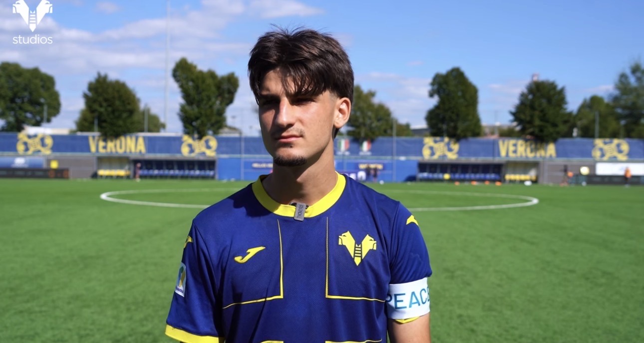 Primavera Hellas Verona, Peci: “Sono onorato di essere il capitano di questa squadra”
