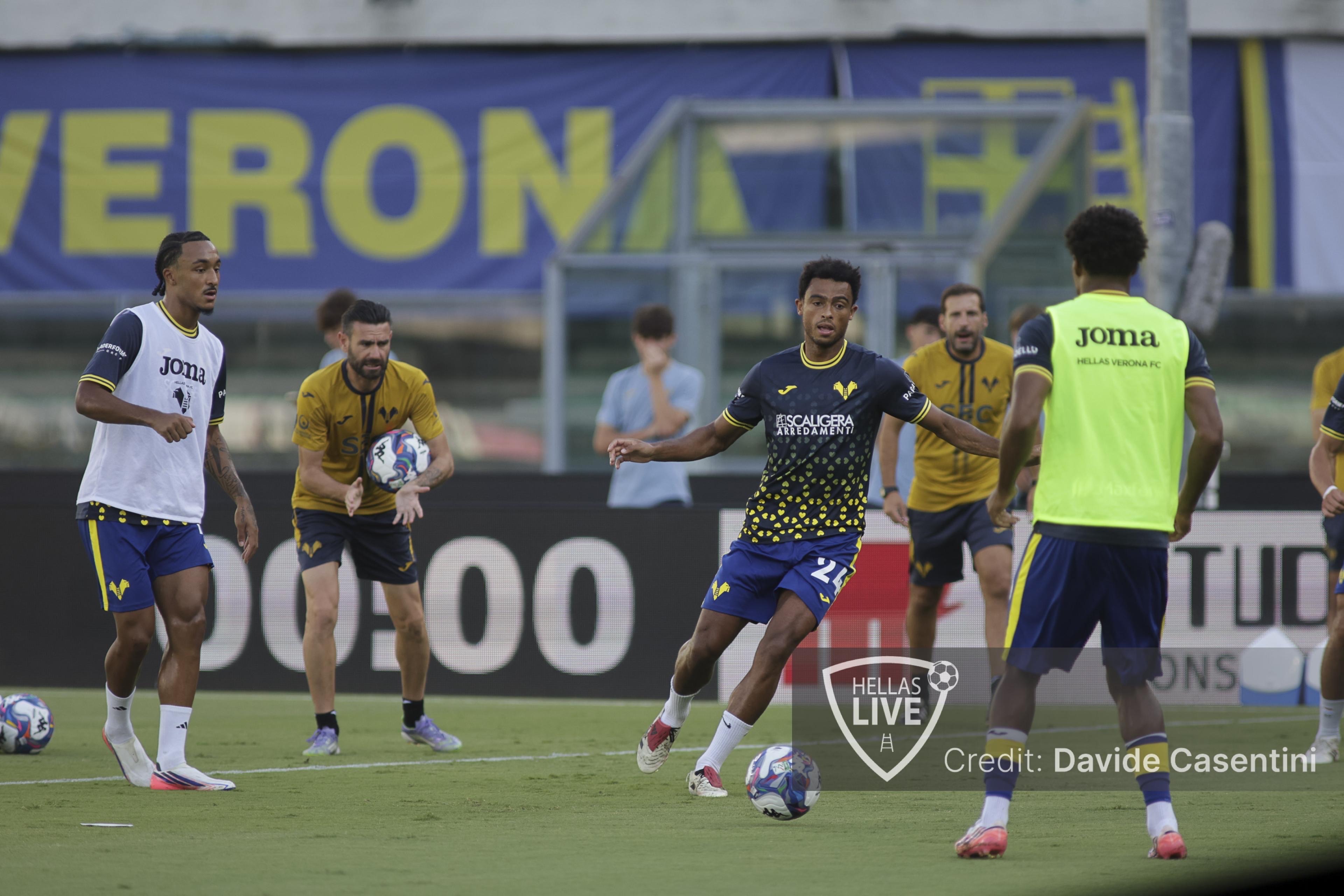 Hellas Verona, allenamento questo pomeriggio