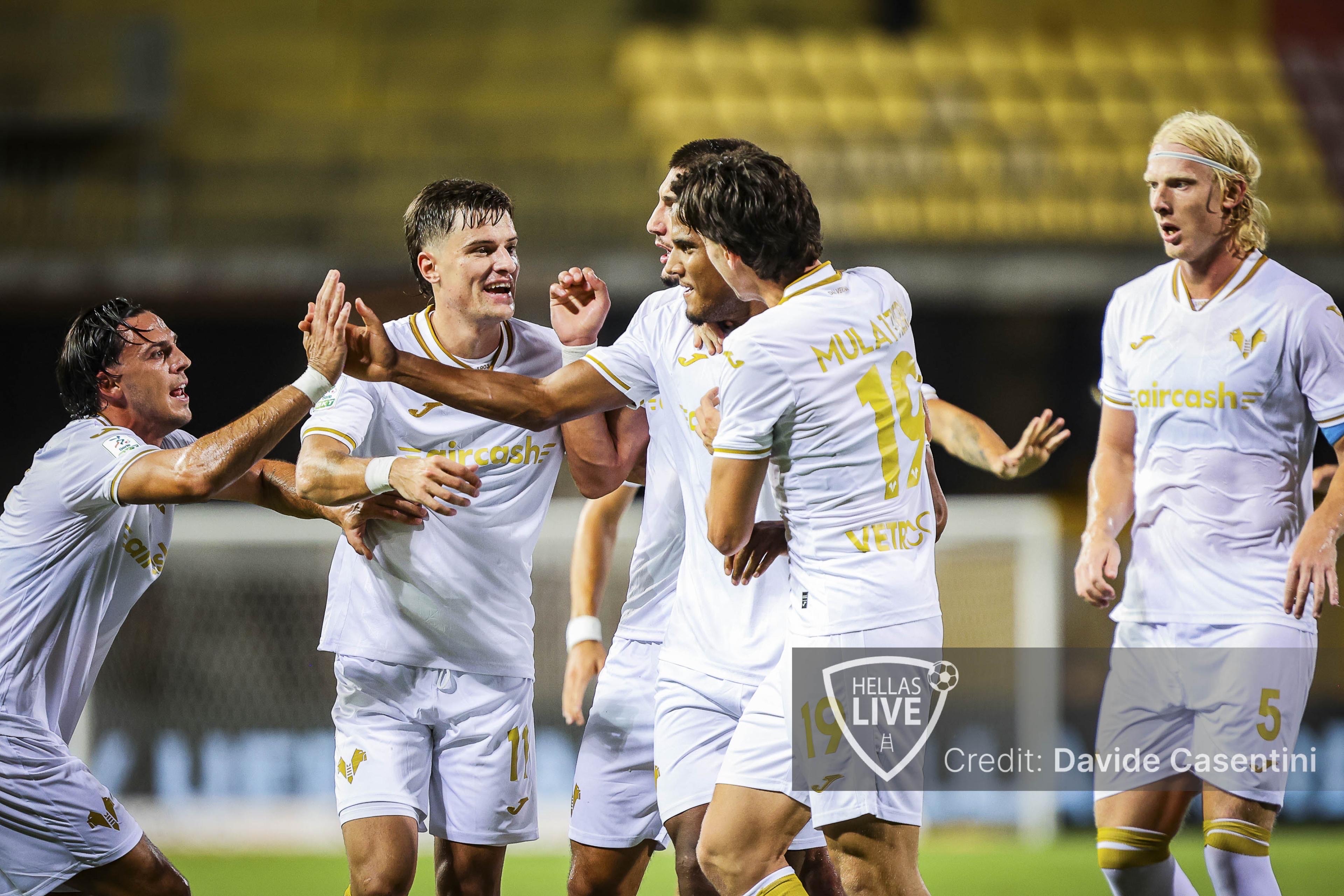 Hellas Verona, allenamento questa mattina