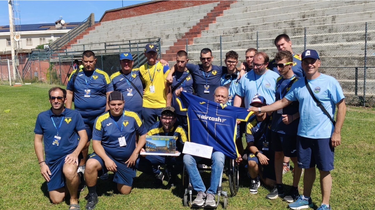 L’Hellas Verona For Special protagonista al Torneo Nazionale della Tuscia Viterbese di calcio paralimpico