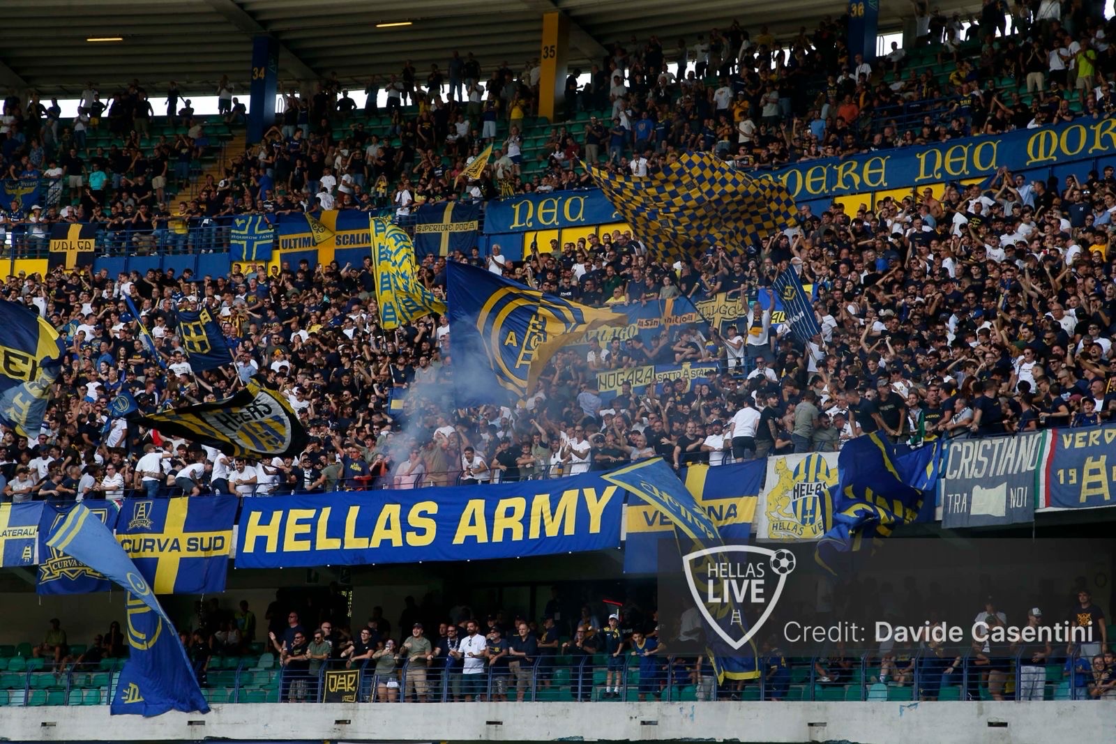 Serie BKT 2026/27. Hellas Verona-Vicenza, 19.884 spettatori al Bentegodi