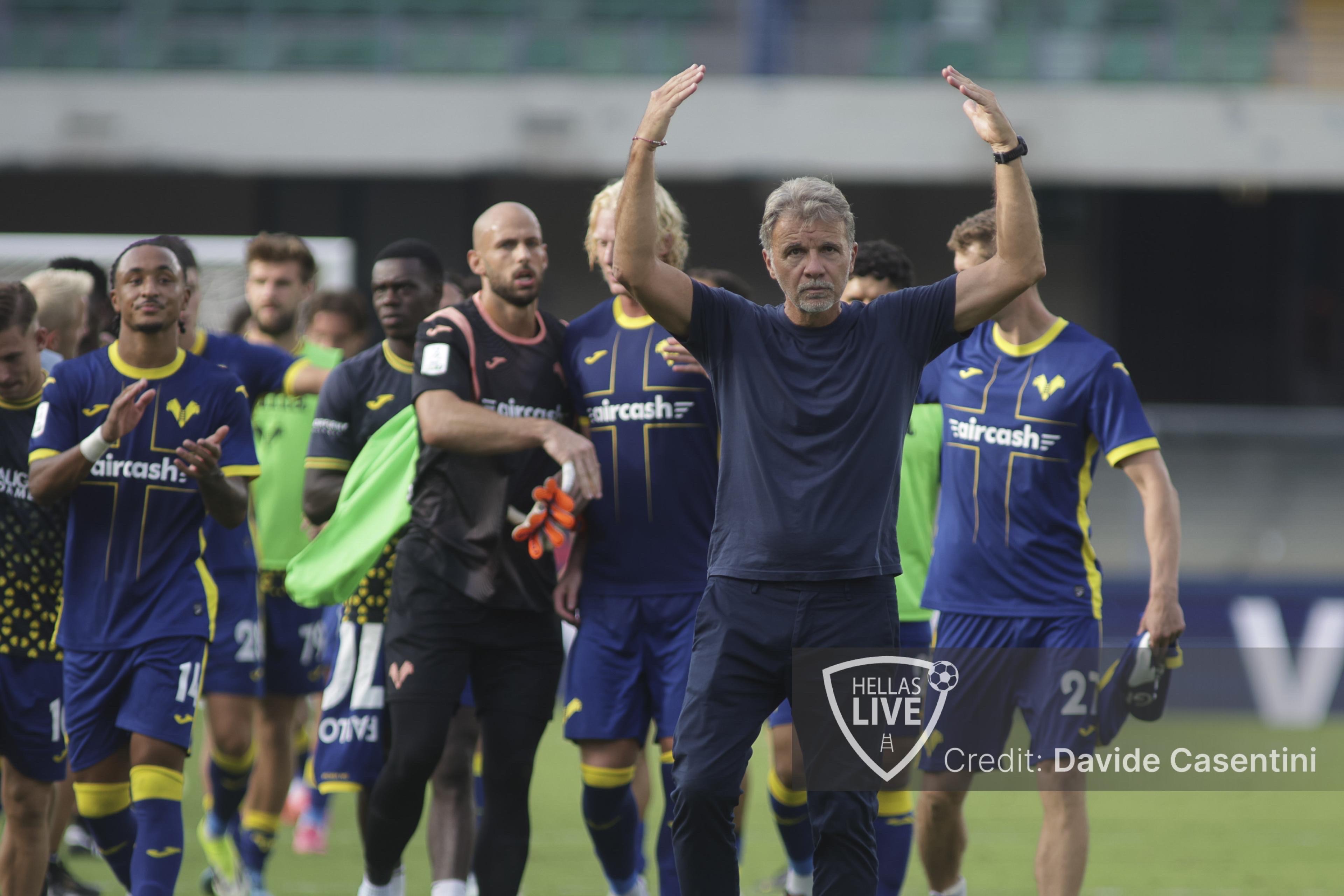 Baroni: “I nomi non contano in B. Lavoriamo per dare un’identità alla squadra ed essere protagonisti in campionato”