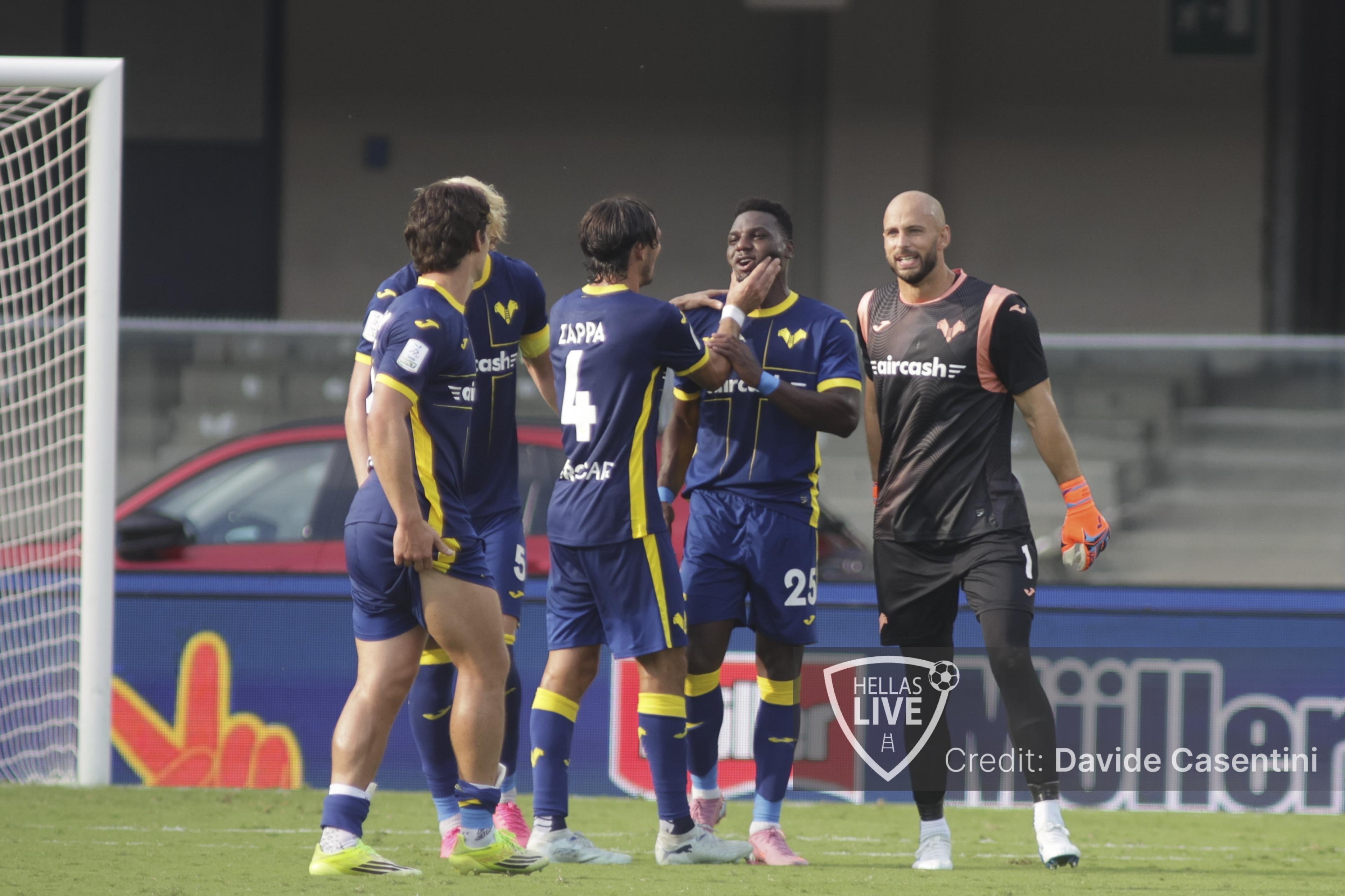 Hellas Verona, da lunedì la ripresa in gruppo degli allenamenti dei gialloblù