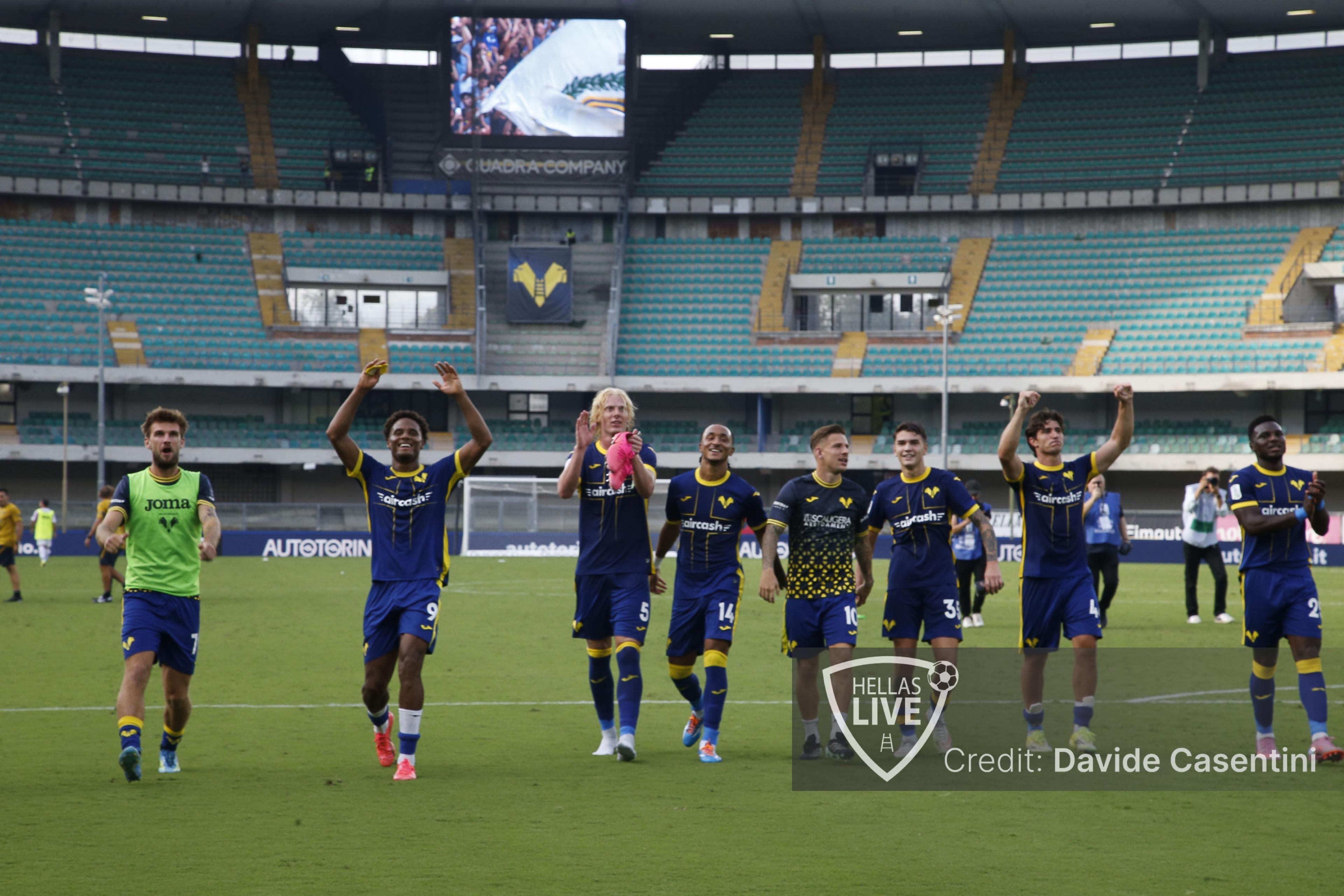 Hellas Verona, due vittorie consecutive al Bentegodi attese da maggio 2024