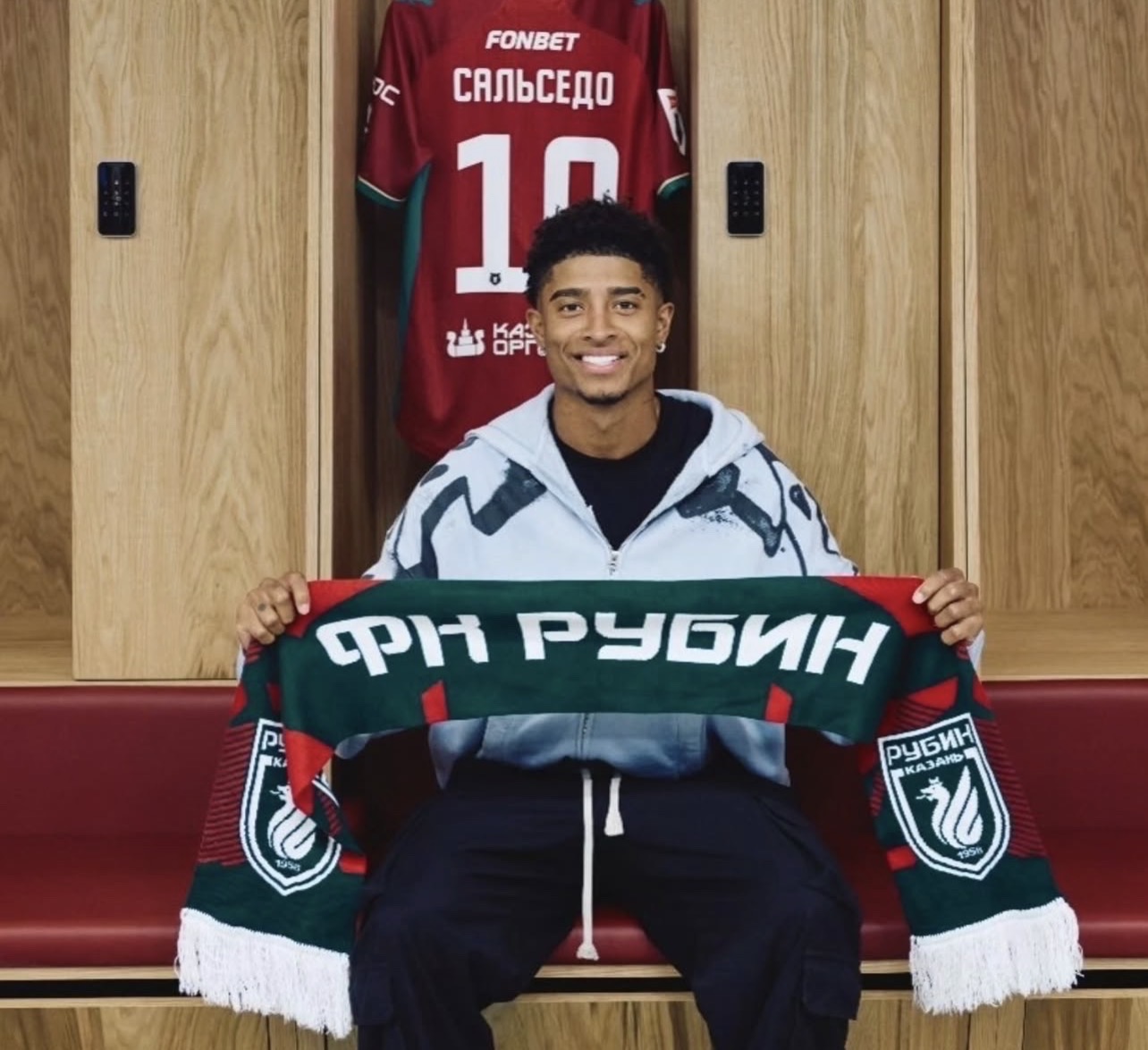 Ex Verona. Eddy Salcedo al Rubin Kazan