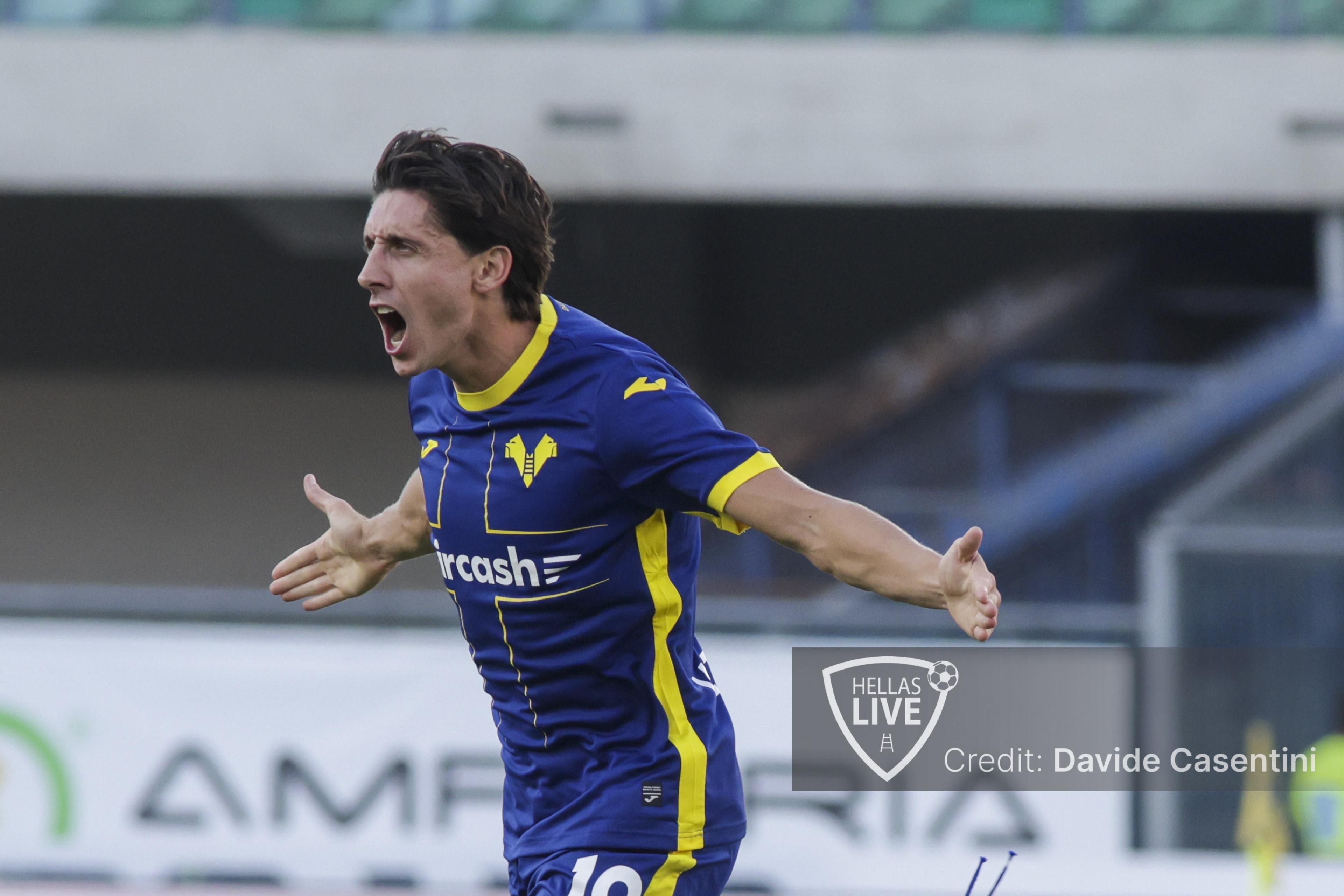 Mulattieri: “Hellas Verona squadra importante, con una tifoseria magnifica. È bellissimo giocare al Bentegodi”