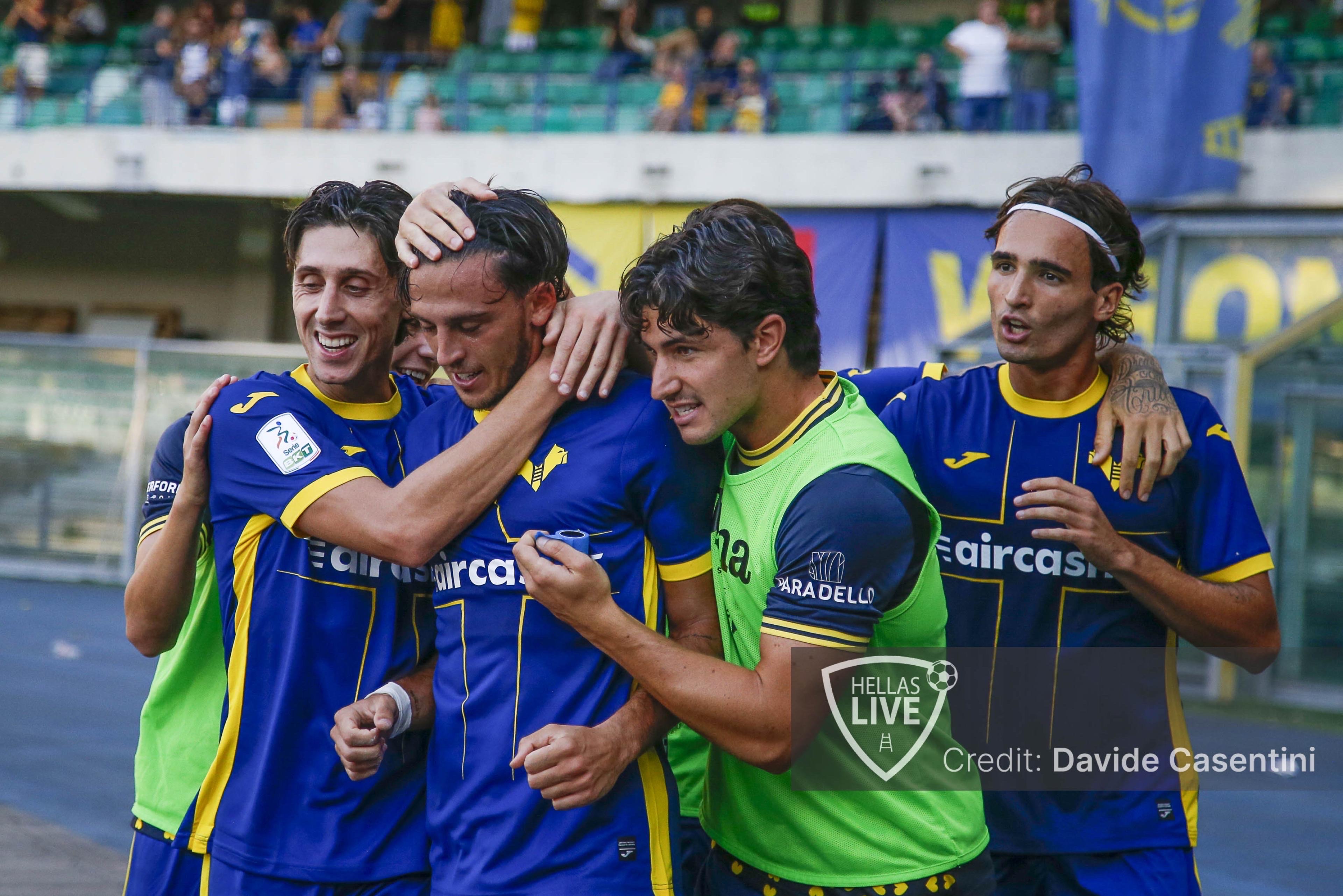 Hellas Verona, allenamento questa mattina