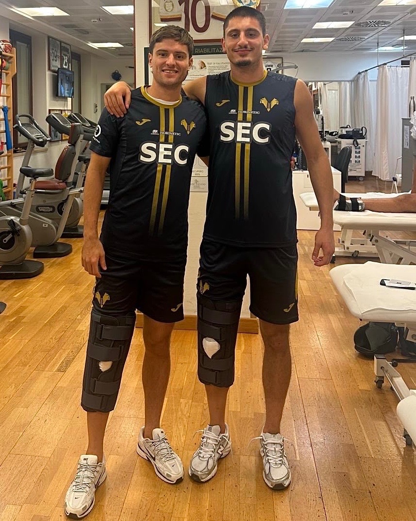 Ora un passo alla volta verso il ritorno in campo. Forza ragazzi!
