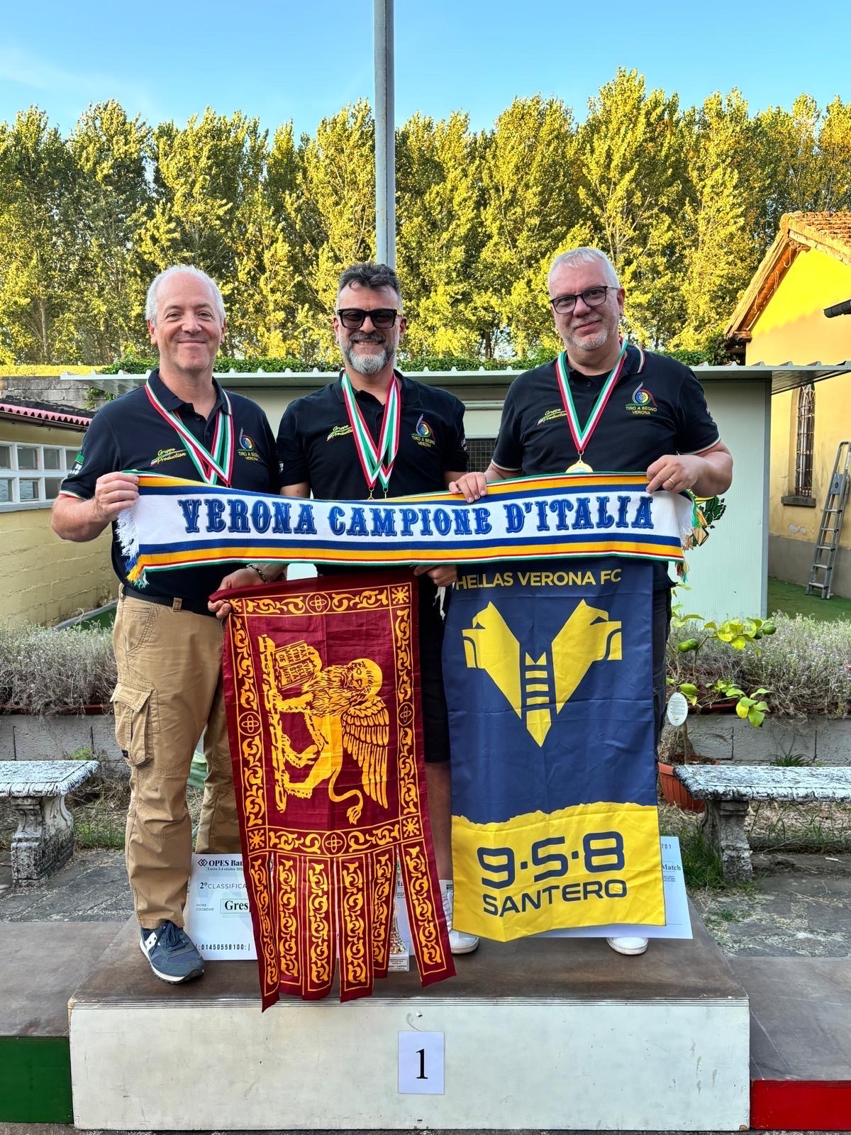 Il poligono di Verona campione d’Italia 2026 categoria diottra